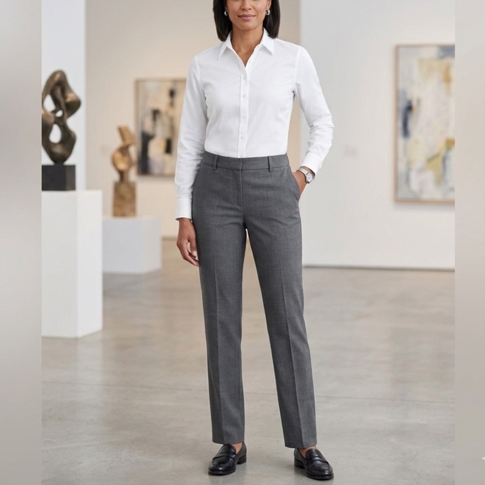 Theory Gray Trousers